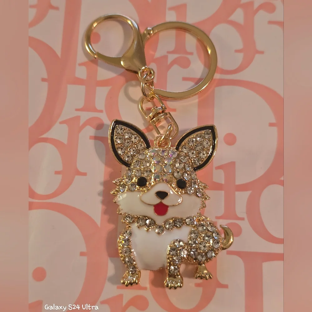 Corgi Dog Bag Charm/ Keychain NEW